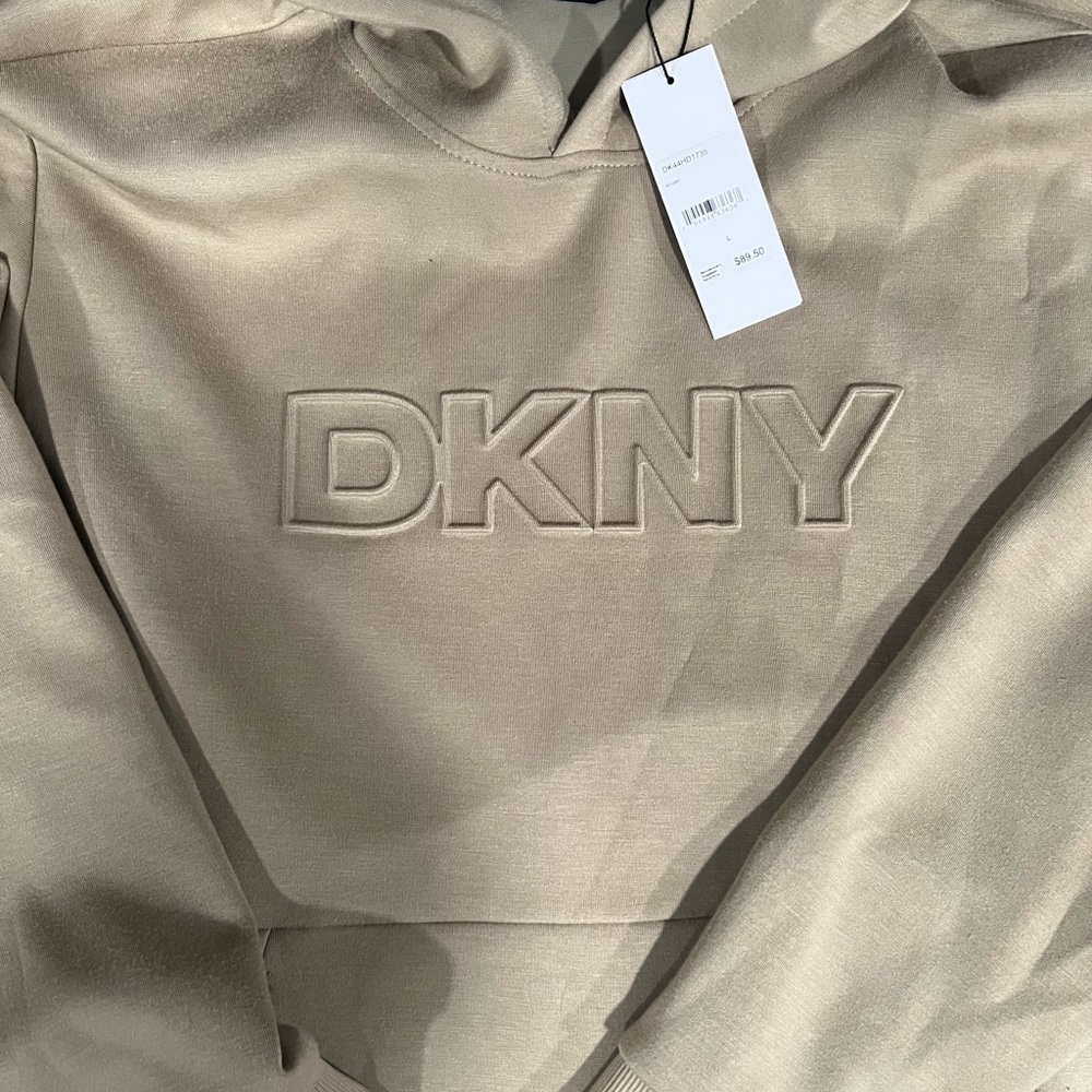DKNY Sand-Toned Hoodie